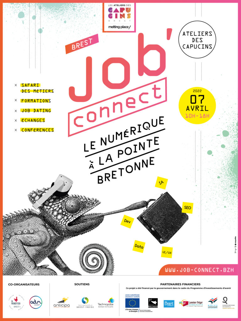 Affiche de l'événement Job Connect Brest